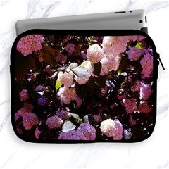 Purple Snowballs Apple Ipad 2/3/4 Zipper Cases by okhismakingart