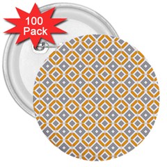 Potami 3  Buttons (100 Pack)  by deformigo