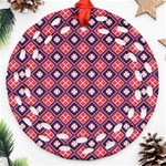 Alotia Round Filigree Ornament (Two Sides) Front