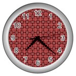 Anima Wall Clock (Silver) Front