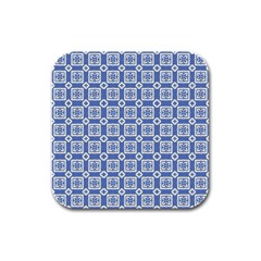 Laccadive Rubber Square Coaster (4 Pack)  by deformigo