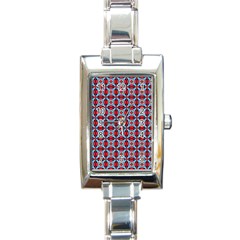 Janine Rectangle Italian Charm Watch by deformigo