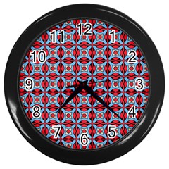 Janine Wall Clock (black) by deformigo