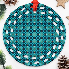 Rincon Round Filigree Ornament (Two Sides)