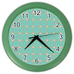 Baricetto Color Wall Clock by deformigo