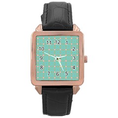 Baricetto Rose Gold Leather Watch  by deformigo