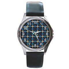 Benzu Round Metal Watch by deformigo