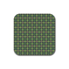 Keno Rubber Square Coaster (4 Pack)  by deformigo