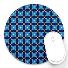 Nevis Round Mousepads by deformigo