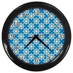 Carriacou Wall Clock (black) by deformigo