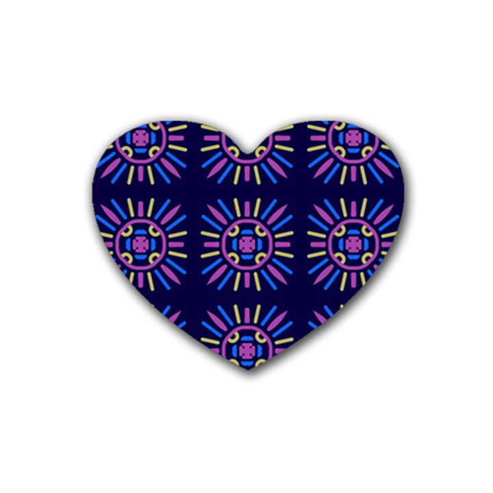 Papiamento Heart Coaster (4 pack) 