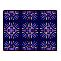 Papiamento Double Sided Fleece Blanket (small)  by deformigo