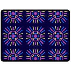 Papiamento Double Sided Fleece Blanket (large)  by deformigo