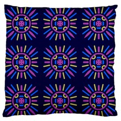 Papiamento Large Flano Cushion Case (one Side) by deformigo