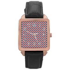 Dorizzia Rose Gold Leather Watch  by deformigo