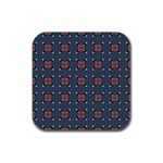 Coreo Rubber Square Coaster (4 pack)  Front