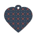 Coreo Dog Tag Heart (Two Sides) Front