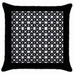 Mindoro Throw Pillow Case (black) by deformigo