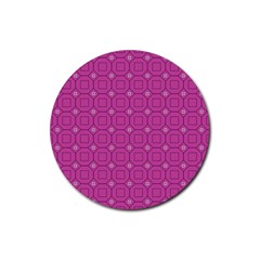 Paomia Rubber Round Coaster (4 Pack)  by deformigo