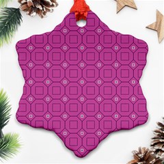 Paomia Snowflake Ornament (two Sides) by deformigo