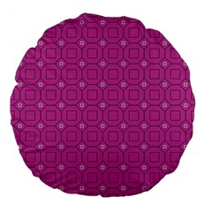 Paomia Large 18  Premium Flano Round Cushions by deformigo