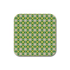 Thrillium Rubber Square Coaster (4 Pack)  by deformigo