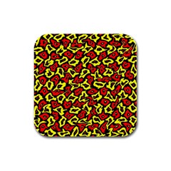 Rby-c-2-9 Rubber Square Coaster (4 Pack)  by ArtworkByPatrick