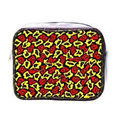 Rby-c-2-9 Mini Toiletries Bag (one Side) by ArtworkByPatrick