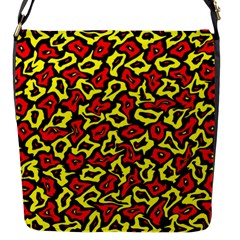 Rby-c-2-9 Flap Closure Messenger Bag (s) by ArtworkByPatrick