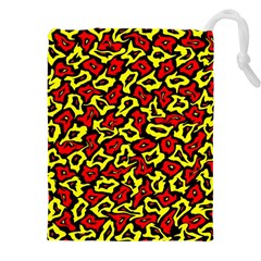 Rby-c-2-9 Drawstring Pouch (4xl) by ArtworkByPatrick