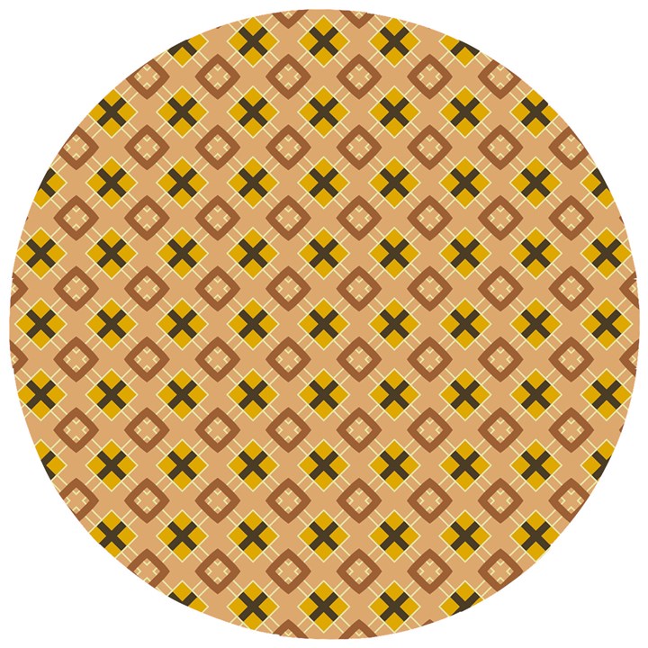 Virginia Wooden Puzzle Round