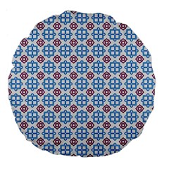 Doriskos Large 18  Premium Flano Round Cushions by deformigo