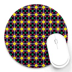 Wakpala Round Mousepads by deformigo