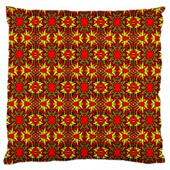 Rby-c-3 Large Flano Cushion Case (two Sides) by ArtworkByPatrick