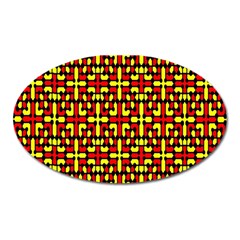 Rby-c-3-3 Oval Magnet by ArtworkByPatrick