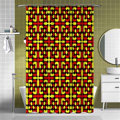 Rby-c-3-3 Shower Curtain 48  X 72  (small)  by ArtworkByPatrick