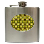 Bertha Hip Flask (6 oz) Front