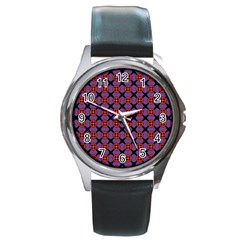 Dionysia Round Metal Watch by deformigo