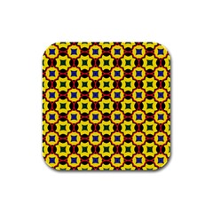 Eltopia Rubber Square Coaster (4 Pack)  by deformigo