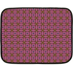 Wisteria Double Sided Fleece Blanket (mini)  by deformigo