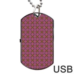 Wisteria Dog Tag Usb Flash (one Side) by deformigo