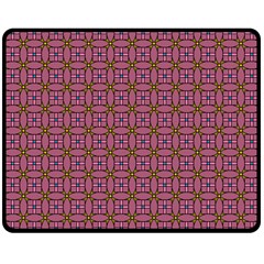 Wisteria Double Sided Fleece Blanket (medium)  by deformigo