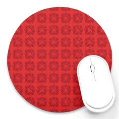 Flander Round Mousepads by deformigo