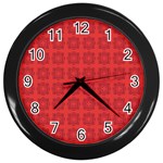 Flander Wall Clock (Black) Front