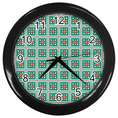 Waitomo Wall Clock (black) by deformigo