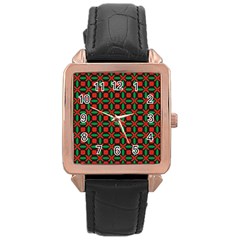 Singidis Rose Gold Leather Watch 