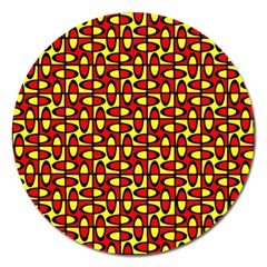 Rby-c-3-4 Magnet 5  (round) by ArtworkByPatrick