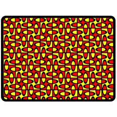 Rby-c-3-4 Fleece Blanket (large)  by ArtworkByPatrick