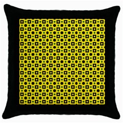 Stonecrops Throw Pillow Case (black) by deformigo