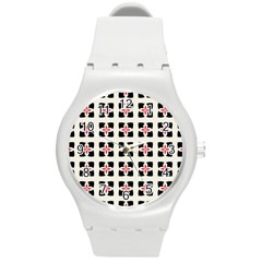 Glanum Round Plastic Sport Watch (m) by deformigo